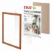 Рамка 21х30 см со стеклом, багет 17 мм дерево, STAFF Рамка 21х30 см со стеклом, багет 17 мм дерево, STAFF
