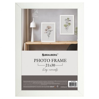 Рамка 21х30 см небьющаяся, аналог IKEA, багет 21 мм, МДФ, BRAUBERG Рамка 21х30 см небьющаяся, аналог IKEA, багет 21 мм, МДФ, BRAUBERG