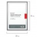 Рамка 21х30 см со стеклом, багет 8 мм, МЕТАЛЛ, BRAUBERG Рамка 21х30 см со стеклом, багет 8 мм, МЕТАЛЛ, BRAUBERG