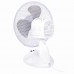 Вентилятор настольный SONNEN FT23-B6, d=23 см, 25 Вт, на подставке, 2 скоростных режима, белый/серый, 451038
