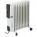 Обогреватель масляный SONNEN DFS-11, 2500 Вт, 11 секций, белый, 453500 Обогреватель масляный SONNEN DFS-11, 2500 Вт, 11 секций, белый, 453500