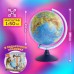 Глобус интерактивный + очки VR физический / политический Globen, 25 см, с подсветкой, INT12500284 Глобус интерактивный + очки VR физический / политический Globen, 25 см, с подсветкой, INT12500284