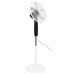 Вентилятор напольный, 3 режима, пульт ДУ, SONNEN TF-45W-40-520, d=40 см, 45 Вт, белый, 454788, FS-40-520