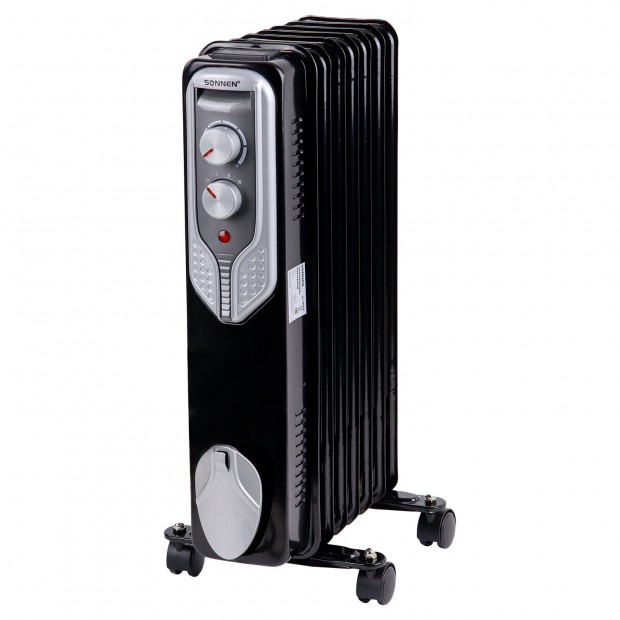 Обогреватель масляный SONNEN DFN-09BL, 2000 Вт, 9 секций, черный, 455311 Обогреватель масляный SONNEN DFN-09BL, 2000 Вт, 9 секций, черный, 455311