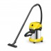 Пылесос хозяйственный KARCHER WD 3 S, мусоросборник 17 л, мощность 1000 Вт, желтый, 1.628-135.0 Пылесос хозяйственный KARCHER WD 3 S, мусоросборник 17 л, мощность 1000 Вт, желтый, 1.628-135.0