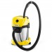 Пылесос хозяйственный KARCHER WD 3 S, мусоросборник 17 л, мощность 1000 Вт, желтый, 1.628-135.0 Пылесос хозяйственный KARCHER WD 3 S, мусоросборник 17 л, мощность 1000 Вт, желтый, 1.628-135.0
