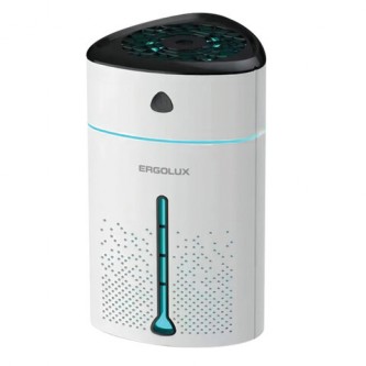 Увлажнитель воздуха ERGOLUX ELX-HUM01-C01, объем бака 1 л, 5 Вт, подсветка, белый Увлажнитель воздуха ERGOLUX ELX-HUM01-C01, объем бака 1 л, 5 Вт, подсветка, белый
