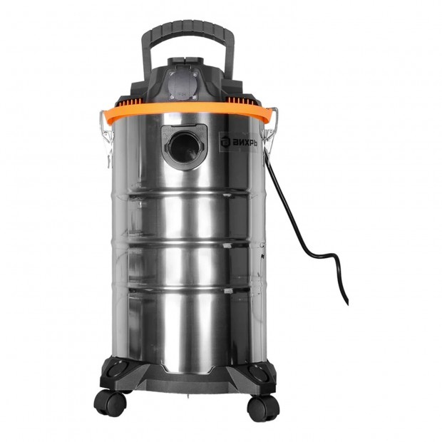 Пылесос хозяйственный ВИХРЬ СП-1500/30 1500 Вт, сухая/влажная уборка, сила всасывания 300 Вт, бак 30 л, 72/19/2 Пылесос хозяйственный ВИХРЬ СП-1500/30 1500 Вт, сухая/влажная уборка, сила всасывания 300 Вт, бак 30 л, 72/19/2