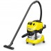 Пылесос хозяйственный KARCHER WD 4 PS, мусоросборник 20 л, мощность 1000 Вт, желтый, 1.628-290.0 Пылесос хозяйственный KARCHER WD 4 PS, мусоросборник 20 л, мощность 1000 Вт, желтый, 1.628-290.0