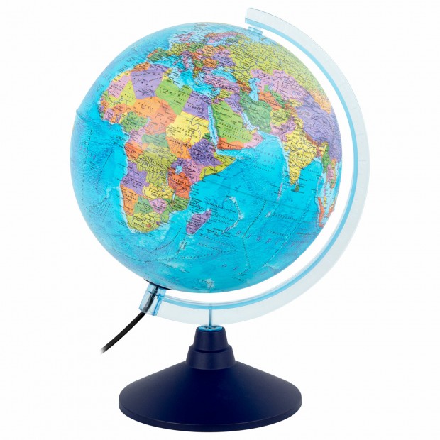 Глобус интерактивный + очки VR, политический, GLOBEN, 25 см с подсветкой, INT12500304 Глобус интерактивный + очки VR, политический, GLOBEN, 25 см с подсветкой, INT12500304