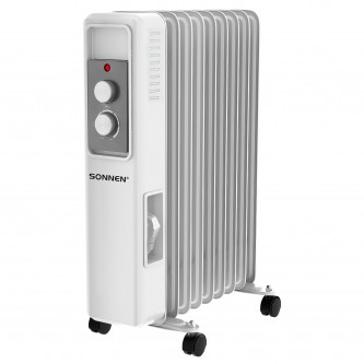 Обогреватель масляный SONNEN DFS-9E, 2000 Вт, механическое управление, 3 режима, 9 секций, белый, 457780 Обогреватель масляный SONNEN DFS-9E, 2000 Вт, механическое управление, 3 режима, 9 секций, белый, 457780