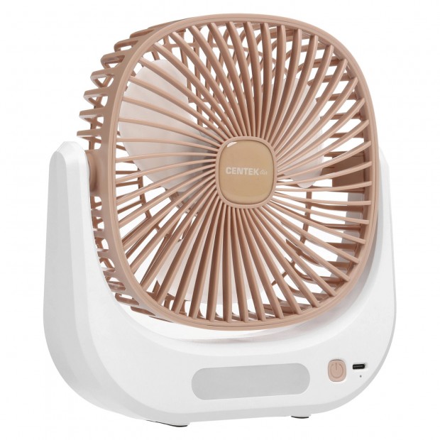 Вентилятор настольный CENTEK CT-5041, USB питание, 3 режима, d=10 см, 5 Вт, белый Вентилятор настольный CENTEK CT-5041, USB питание, 3 режима, d=10 см, 5 Вт, белый