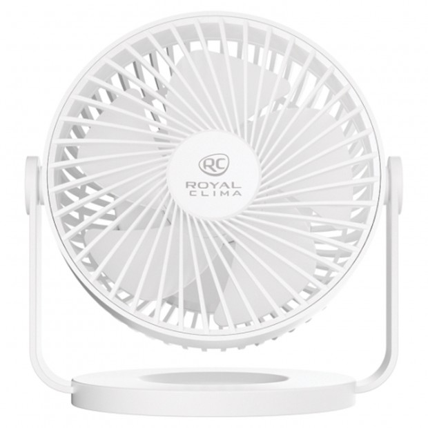 Вентилятор настольный ROYAL CLIMA RSF-0401M-WT, 4 режима, d=10 см, 5 Вт, белый, НС-1691753 Вентилятор настольный ROYAL CLIMA RSF-0401M-WT, 4 режима, d=10 см, 5 Вт, белый, НС-1691753