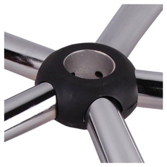 Накладка-кожух для хромированного пятилучия NZ004, пластик черный Накладка-кожух для хромированного пятилучия NZ004, пластик черный