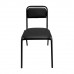 Стул для посетителей РС42, черный каркас, кожзам черный Стул для посетителей РС42, черный каркас, кожзам черный