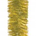 Мишура 1 штука, диаметр 100 мм, длина 2 м, золото, 71451 Мишура 1 штука, диаметр 100 мм, длина 2 м, золото, 71451