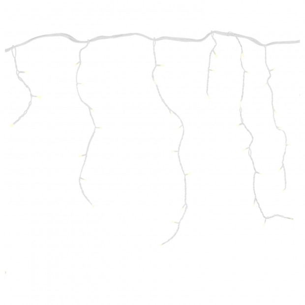 Электрогирлянда-бахрома уличная 25х0,7м, 400LED, тёплый белый, 220V, контроллер, ЗОЛОТАЯ СКАЗКА, 592551