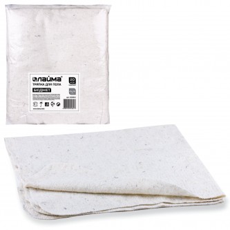 Тряпки для мытья пола ХПП, 80х100 см, КОМПЛЕКТ 20 шт., 190 г/м2, 80% хлопок, 20% полиэфир, бюджет LAIMA, КВ, 600842 Тряпки для мытья пола ХПП, 80х100 см, КОМПЛЕКТ 20 шт., 190 г/м2, 80% хлопок, 20% полиэфир, бюджет LAIMA, КВ, 600842