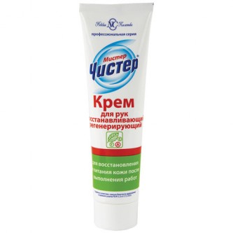 Крем регенерирующий 100 мл, МИСТЕР ЧИСТЕР, восстанавливает питание кожи после работ, 19253 Крем регенерирующий 100 мл, МИСТЕР ЧИСТЕР, восстанавливает питание кожи после работ, 19253