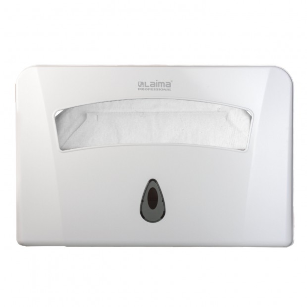 Диспенсер для покрытий на унитаз LAIMA PROFESSIONAL CLASSIC (Система V1) 1/2 сложения, белый, ABS-пластик, 601429 Диспенсер для покрытий на унитаз LAIMA PROFESSIONAL CLASSIC (Система V1) 1/2 сложения, белый, ABS-пластик, 601429