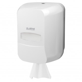 Диспенсер для полотенец с центральной вытяжкой LAIMA PROFESSIONAL CLASSIC (Система M1/M2), белый, ABS-пластик, 601430 Диспенсер для полотенец с центральной вытяжкой LAIMA PROFESSIONAL CLASSIC (Система M1/M2), белый, ABS-пластик, 601430