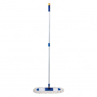 Швабра-рамка 40 см, алюминиевый телескопический черенок 130 см (резьба 1,6 см), МОП хлопок, LAIMA, 601464 Швабра-рамка 40 см, алюминиевый телескопический черенок 130 см (резьба 1,6 см), МОП хлопок, LAIMA, 601464