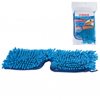 Насадка МОП плоская 40 см двусторонняя для швабр 601465/605026, микрофибра ворс/абразив, LAIMA, 601483 Насадка МОП плоская 40 см двусторонняя для швабр 601465/605026, микрофибра ворс/абразив, LAIMA, 601483