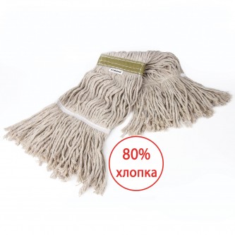 Насадка МОП Кентукки для швабры, хлопок/полиэстер, длина ворса 37 см, вес 400 г, LAIMA PROFESSIONAL, 601512 Насадка МОП Кентукки для швабры, хлопок/полиэстер, длина ворса 37 см, вес 400 г, LAIMA PROFESSIONAL, 601512