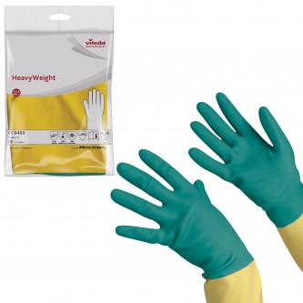 Перчатки МНОГОРАЗОВЫЕ латексные VILEDA, х/б напыление, СВЕРХПРОЧНЫЕ (неопрен), размер M (средний), зелено-желтый, вес 120 г, 174305 Перчатки МНОГОРАЗОВЫЕ латексные VILEDA, х/б напыление, СВЕРХПРОЧНЫЕ (неопрен), размер M (средний), зелено-желтый, вес 120 г, 174305