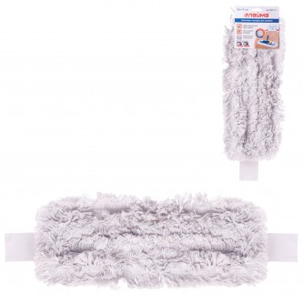 Насадка МОП плоская для швабры/держателя 40 см, уши/карманы (ТИП У/К), хлопок, LAIMA, 603121 Насадка МОП плоская для швабры/держателя 40 см, уши/карманы (ТИП У/К), хлопок, LAIMA, 603121