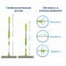 Окномойка ЛЮБАША, алюминиевая телескопическая ручка 50-90 см, рабочая часть 25 см (стяжка, губка, ручка), 603613 Окномойка ЛЮБАША, алюминиевая телескопическая ручка 50-90 см, рабочая часть 25 см (стяжка, губка, ручка), 603613