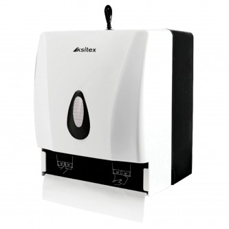 Диспенсер для полотенец KSITEX (Система H3/Н1), ZZ (V) и в рулонах, белый, ТН-8218A Диспенсер для полотенец KSITEX (Система H3/Н1), ZZ (V) и в рулонах, белый, ТН-8218A
