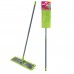 Швабра с флаундером 40 см, телескопический черенок 130 см, еврорезьба, МОП микрофибра (ТИП К), YORK 