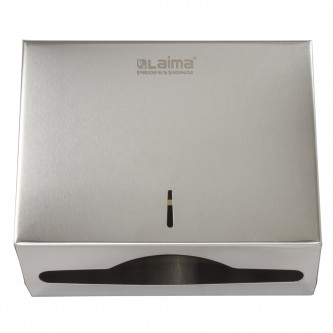 Диспенсер для полотенец LAIMA PROFESSIONAL BASIC (H2) Z-сложения, нержавеющая сталь, матовый, 605050 Диспенсер для полотенец LAIMA PROFESSIONAL BASIC (H2) Z-сложения, нержавеющая сталь, матовый, 605050