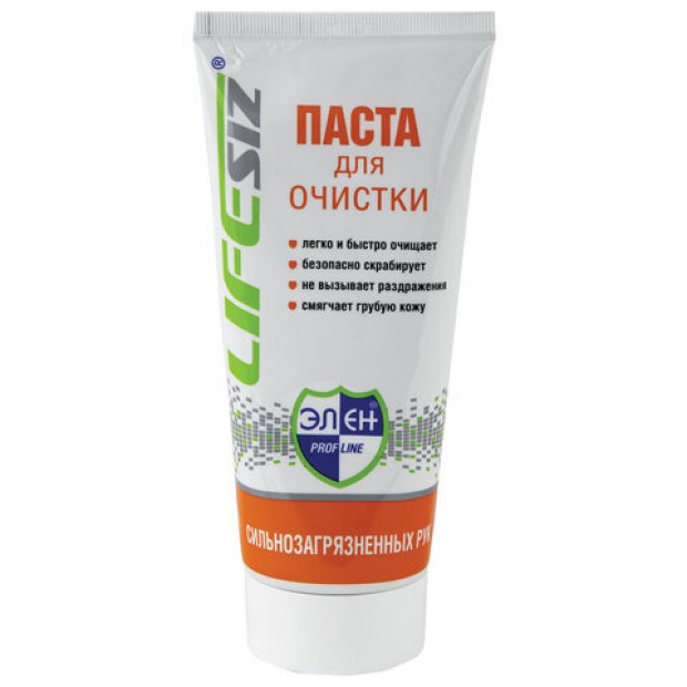 Паста очищающая, 200 мл, ЭЛЕН, от сильных загрязнений (жир, битум, строительные смеси) Паста очищающая, 200 мл, ЭЛЕН, от сильных загрязнений (жир, битум, строительные смеси)