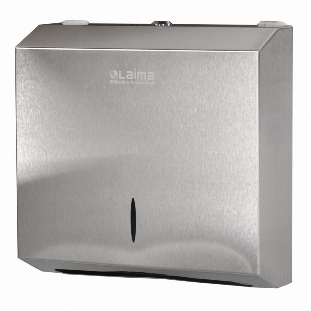 Диспенсер для полотенец LAIMA PROFESSIONAL INOX, (Система H2) Z-сложения, нержавеющая сталь, матовый, 605694 Диспенсер для полотенец LAIMA PROFESSIONAL INOX, (Система H2) Z-сложения, нержавеющая сталь, матовый, 605694