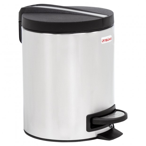 Ведро мусорное с педалью 5 литров 