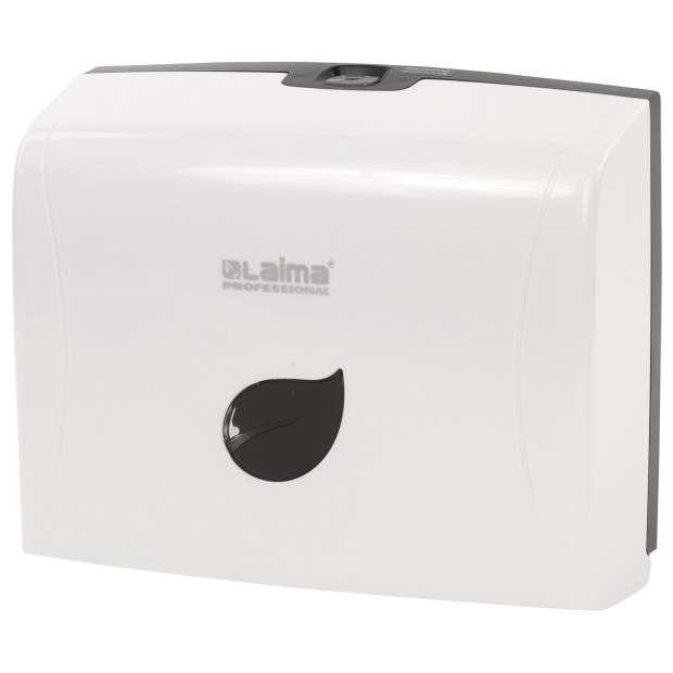 Диспенсер для полотенец LAIMA PROFESSIONAL ECO (Система H2), Z-сложения, белый, ABS-пластик, 606547 Диспенсер для полотенец LAIMA PROFESSIONAL ECO (Система H2), Z-сложения, белый, ABS-пластик, 606547