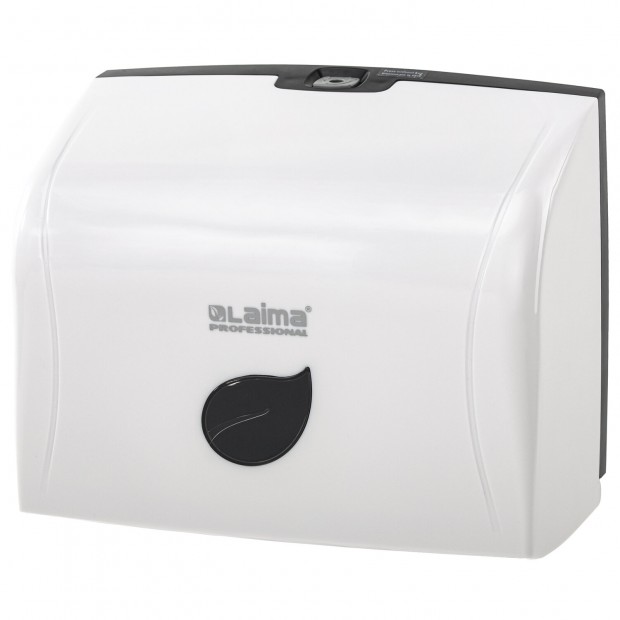 Диспенсер для полотенец LAIMA PROFESSIONAL ECO (Система H3), V-сложения, белый, ABS-пластик, 606548 Диспенсер для полотенец LAIMA PROFESSIONAL ECO (Система H3), V-сложения, белый, ABS-пластик, 606548