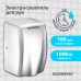 Сушилка для рук ВЫСОКОСКОРОСТНАЯ АНТИВАНДАЛЬНАЯ SONNEN K2020, 1000 Вт, 100 м/с, IPX3, 72 дБ, нержавеющая сталь, 607193