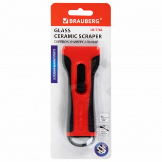 Скребок для любых поверхностей (керамика, стекло, плитка) BRAUBERG Скребок для любых поверхностей (керамика, стекло, плитка) BRAUBERG