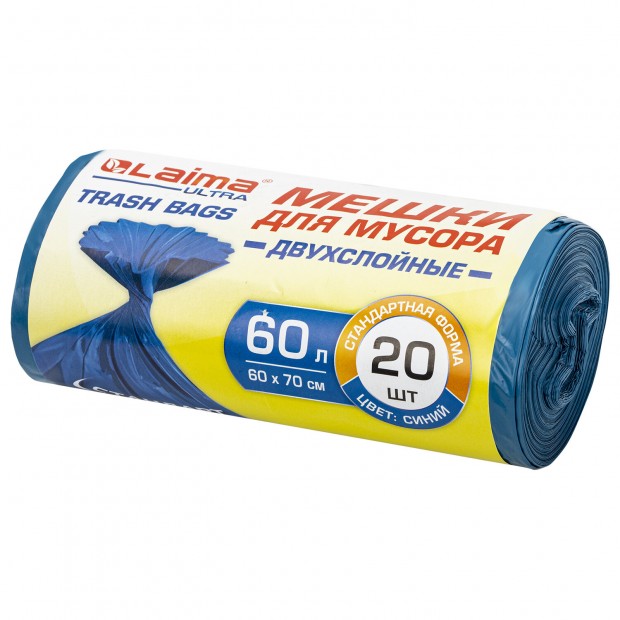 Мешки для мусора LAIMA 