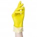 Перчатки МНОГОРАЗОВЫЕ латексные AVIORA, хлопчатобумажное напыление, размер XL (очень большой), желтые, вес 38 г, 402-569 Перчатки МНОГОРАЗОВЫЕ латексные AVIORA, хлопчатобумажное напыление, размер XL (очень большой), желтые, вес 38 г, 402-569