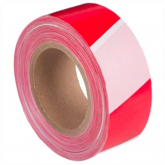 Лента оградительная сигнальная красно-белая, 50 мм х 200 м, СТАНДАРТ, основа полиэтилен, ЛО 200/50 Лента оградительная сигнальная красно-белая, 50 мм х 200 м, СТАНДАРТ, основа полиэтилен, ЛО 200/50