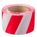 Лента оградительная сигнальная красно-белая, 75 мм х 200 м, СТАНДАРТ, основа полиэтилен, ЛО 200/75 Лента оградительная сигнальная красно-белая, 75 мм х 200 м, СТАНДАРТ, основа полиэтилен, ЛО 200/75