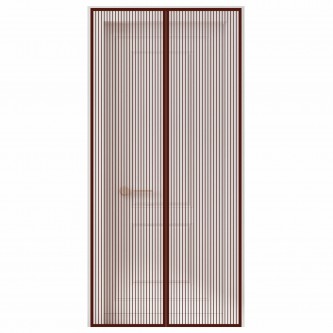 Москитная сетка дверная на магнитах 100х210 см, антимоскитная, коричневая, DASWERK, 607986 Москитная сетка дверная на магнитах 100х210 см, антимоскитная, коричневая, DASWERK, 607986