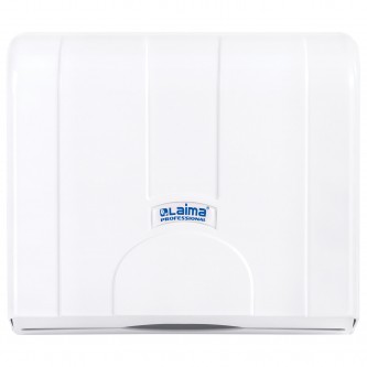 Диспенсер для полотенец LAIMA PROFESSIONAL LSA (Система H2), Z-сложения, белый, ABS, 607991, 3570-0 Диспенсер для полотенец LAIMA PROFESSIONAL LSA (Система H2), Z-сложения, белый, ABS, 607991, 3570-0