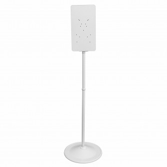 Стойка для дозатора антисептика и мыла, высота 1,4 м, сталь, белая, СД-1, СД-1Б Стойка для дозатора антисептика и мыла, высота 1,4 м, сталь, белая, СД-1, СД-1Б