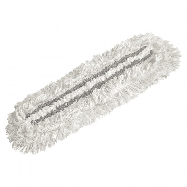 Насадка МОП плоская 42х10 см из хлопка, плотный ворс, для швабры Насадка МОП плоская 42х10 см из хлопка, плотный ворс, для швабры