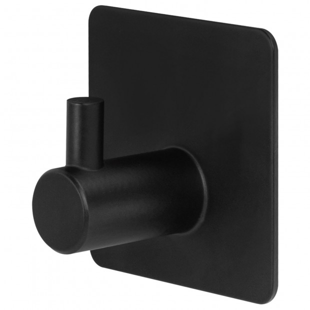 Крючки самоклеящиеся универсальные 4,5x4,5 см, КОМПЛЕКТ 4 шт., сталь, черные, LAIMA Home, 608786 Крючки самоклеящиеся универсальные 4,5x4,5 см, КОМПЛЕКТ 4 шт., сталь, черные, LAIMA Home, 608786